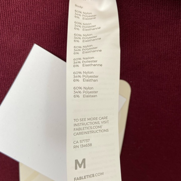 Fabletics Floral crop top with pants gym clothes fits like a Small - Picture 7 of 13